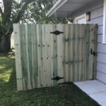 Dog eared style with 4' Gate