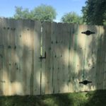 Dog eared style with 4' Gate