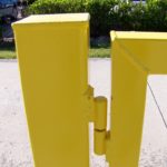 Yellow A Frame hinge